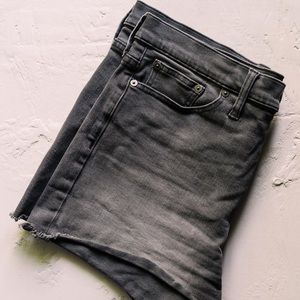 Madewell Black Jean Shorts, Sz 29